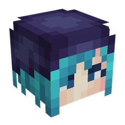 Blue skin: head render