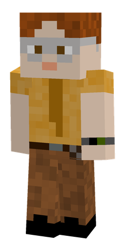 Brown skin: body, front render
