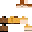 Brown skin: raw texture render