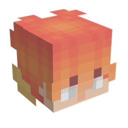 Black skin: head render