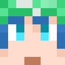 Blue skin: face render