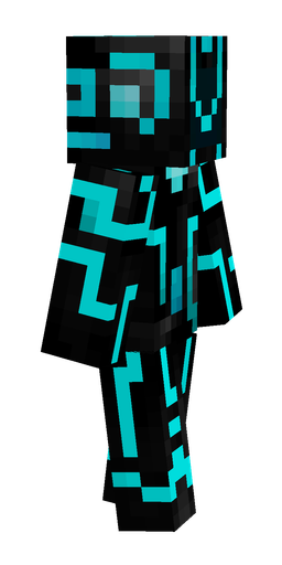 Black skin: body, right side render