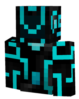 Black skin: bust render