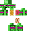 Classic skin: raw texture render