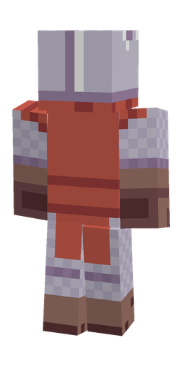 Classic skin: body, back render