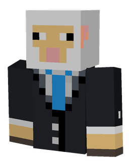 Black skin: bust render