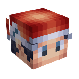 Blue skin: head render