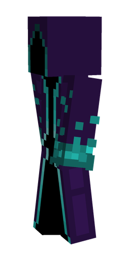Black skin: body, left side render