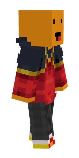 Black skin: body, right side render