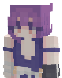 Blue skin: bust render