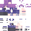 Blue skin: raw texture render