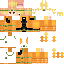 Classic skin: raw texture render