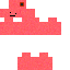 Classic skin: raw texture render