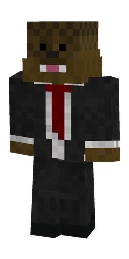 Black skin: body, front render