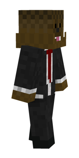 Black skin: body, right side render