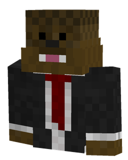 Black skin: bust render
