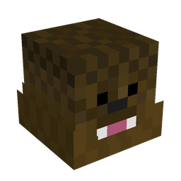Black skin: head render