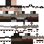Black skin: raw texture render