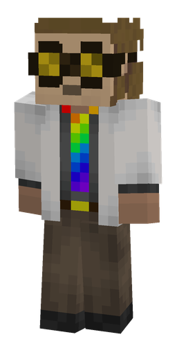 Black skin: body, front render