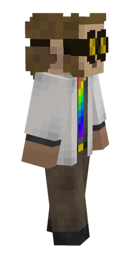 Black skin: body, right side render