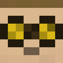 Black skin: face render