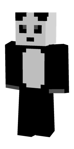 Black skin: body, front render