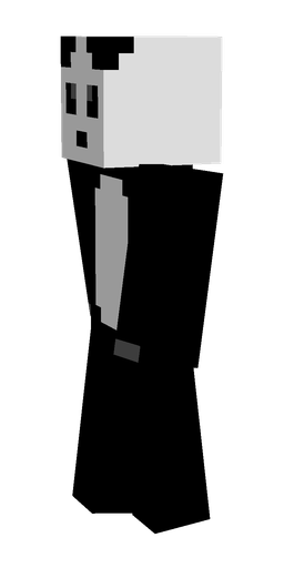 Black skin: body, left side render