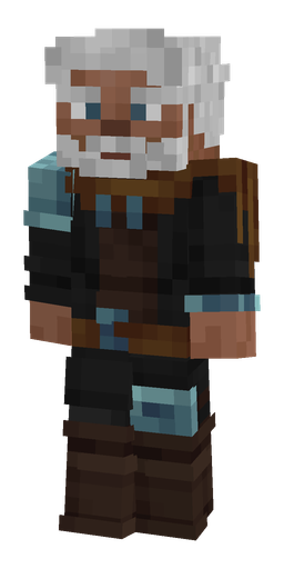 Black skin: body, front render