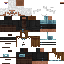 Black skin: raw texture render