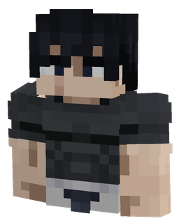 Black skin: bust render