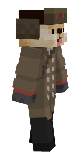 Black skin: body, right side render