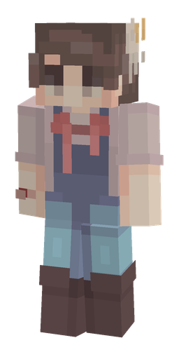 Gray skin: body, front render