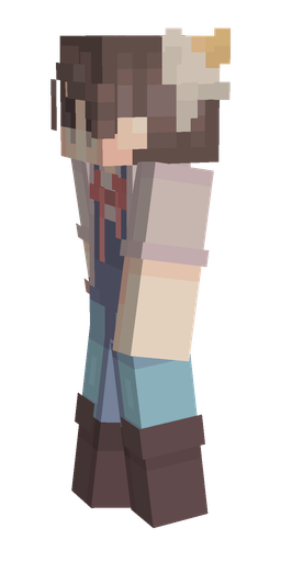Gray skin: body, left side render
