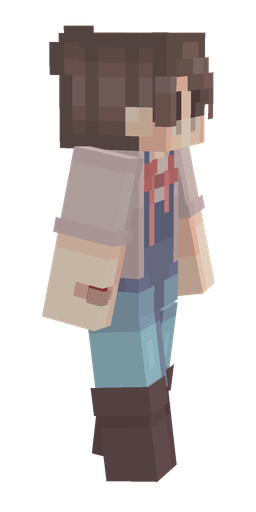 Gray skin: body, right side render