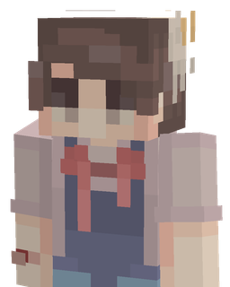 Gray skin: bust render