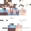 Gray skin: raw texture render