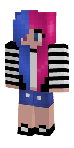 Black skin: body, front render