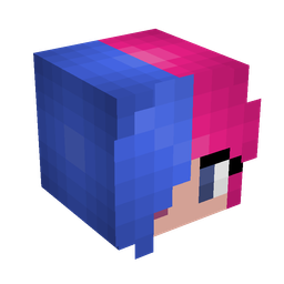 Black skin: head render