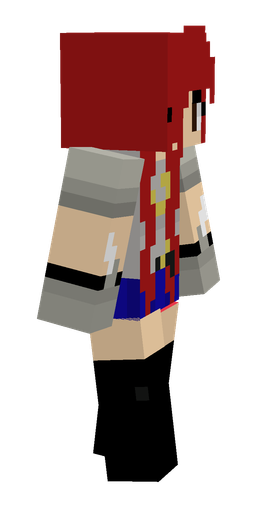 Black skin: body, right side render