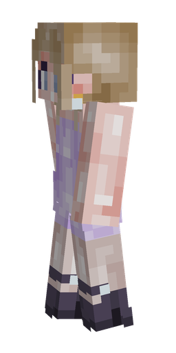 Orange skin: body, left side render