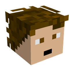 Black skin: head render