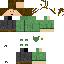 Black skin: raw texture render