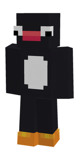 Black skin: body, front render