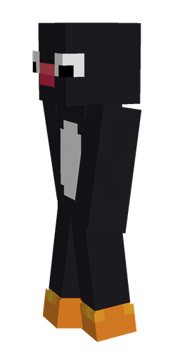 Black skin: body, left side render