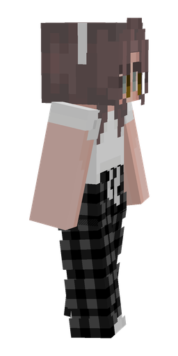 Black skin: body, right side render