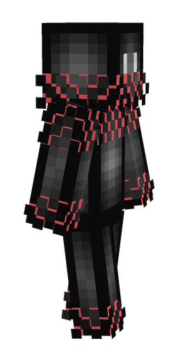 Black skin: body, right side render