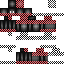 Black skin: raw texture render