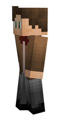 Black skin: body, left side render