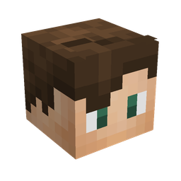 Black skin: head render