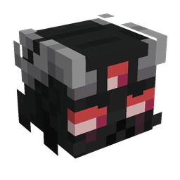 Black skin: head render